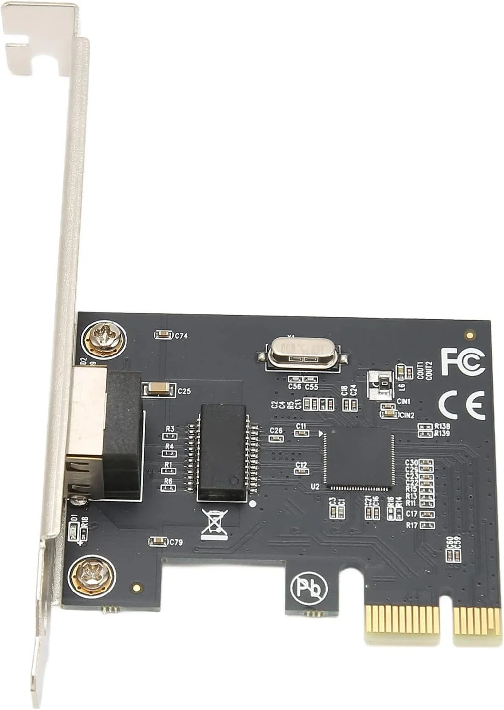 کارت شبکه Bewinner PCIe، کارت PCI Express گیگابیتی اترنت 10/100/1000 مگابیت بر ثانیه، مذاکره خودکار حالت نیمه دوطرفه و تمام دوطرفه برای سرور کامپیوتر