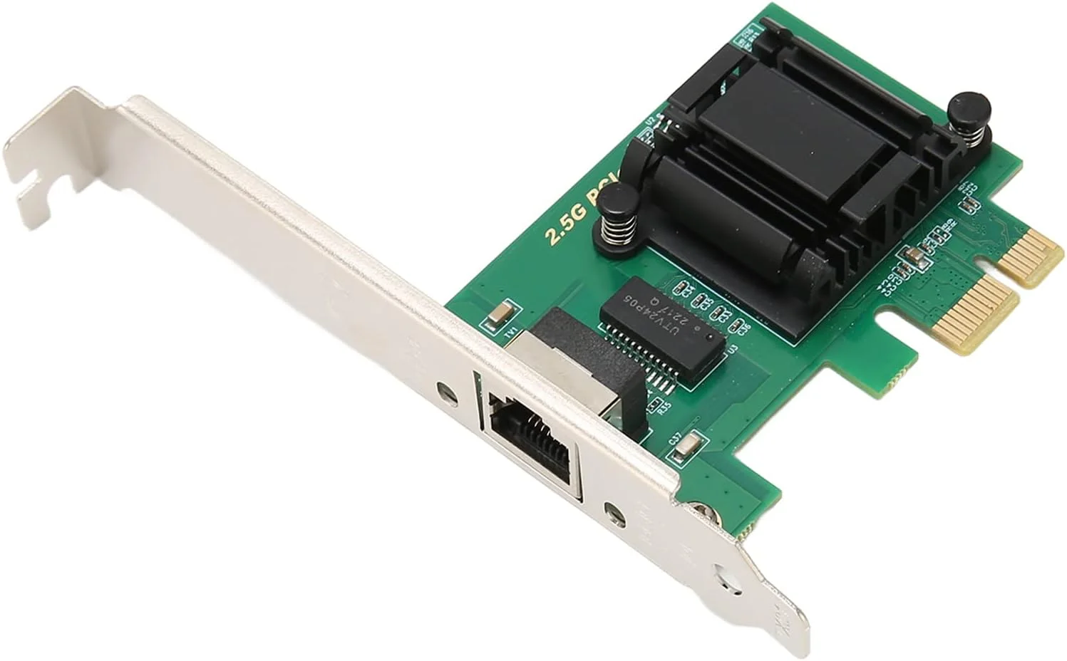 آداپتور شبکه 2.5 گیگابیتی Bewinner PCIe، کارت کنترلر شبکه RJ45 LAN با براکت برای رایانه شخصی رومیزی
