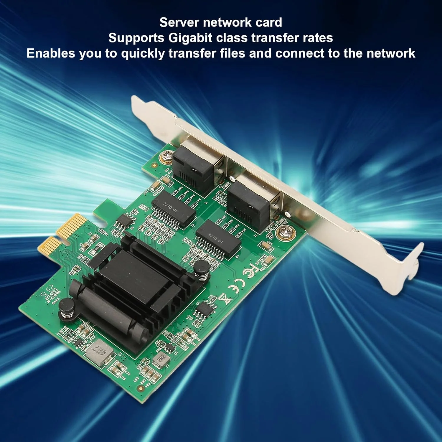 کارت شبکه گیگابیتی Bewinner، آداپتور اترنت مسی 10/100/1000 مگابیت بر ثانیه RJ45، کارت شبکه گیگابیتی TXA108 82571 با 2 پورت RJ45، کارت شبکه PCI Ex1 به 2 RJ45 برای رایانه شخصی رومیزی کارت شبکه گیگابیتی Bewinner، آداپتور اترنت مسی 10/100/1000 مگابیت بر ثانیه RJ45، کارت شبکه گیگابیتی TXA108 82571 با 2 پورت RJ45، کارت شبکه PCI Ex1 به 2 RJ45 برای رایانه شخصی رومیزی