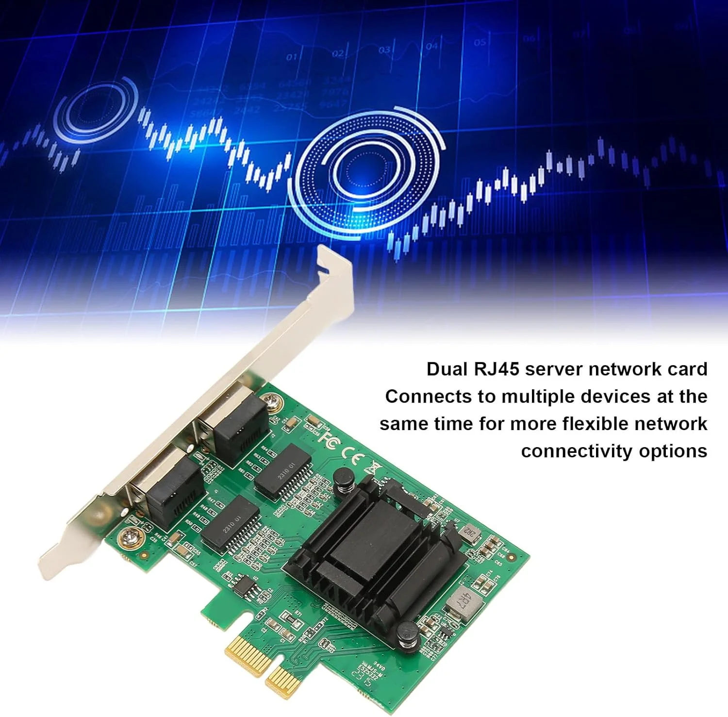 کارت شبکه گیگابیتی Bewinner، آداپتور اترنت مسی 10/100/1000 مگابیت بر ثانیه RJ45، کارت شبکه گیگابیتی TXA108 82571 با 2 پورت RJ45، کارت شبکه PCI Ex1 به 2 RJ45 برای رایانه شخصی رومیزی کارت شبکه گیگابیتی Bewinner، آداپتور اترنت مسی 10/100/1000 مگابیت بر ثانیه RJ45، کارت شبکه گیگابیتی TXA108 82571 با 2 پورت RJ45، کارت شبکه PCI Ex1 به 2 RJ45 برای رایانه شخصی رومیزی