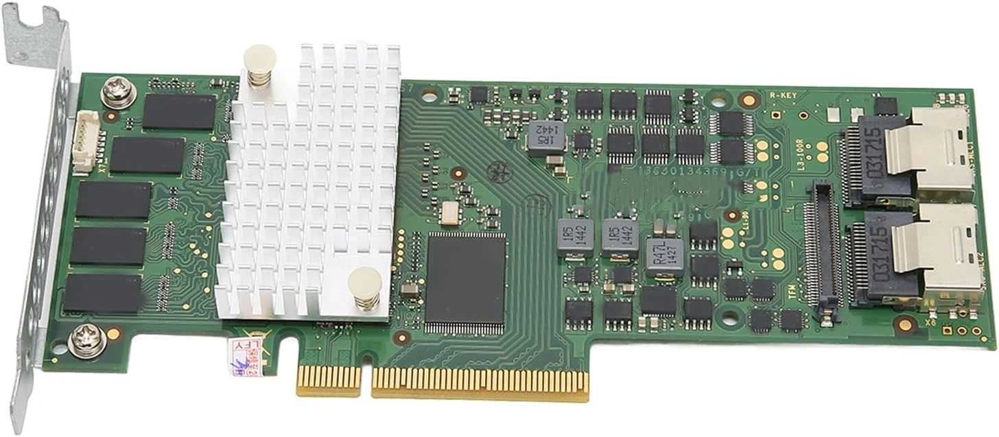 کارت کنترلر RAID، کارت شبکه همگرا گیگابیتی اترنت SAS 6 گیگابیت بر ثانیه، کارت آرایه سرور کنترلر اترنت LAN PCI Express، نصب آسان