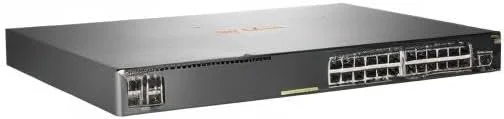 سوئیچ HPE Aruba 2930F 24G PoE + 4SFP - مدیریتی - 24 پورت 10/100/1000 (PoE +) + 4 پورت گیگابیتی SFP (uplink) - قابل نصب در رک - PoE + (370 W)، خاکستری