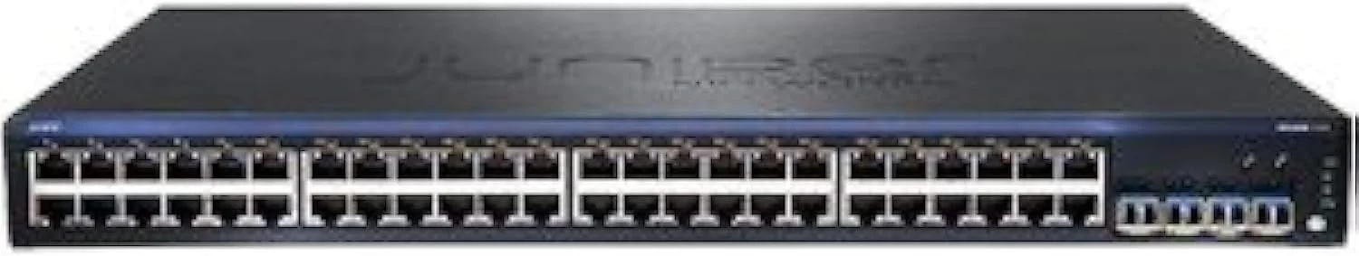 سوییچ جونیپر نتورکس EX 2200 48P - C3 - مدیریتی - 48 پورت 10/100/1000 (PoE+) + 4 پورت گیگابیتی SFP - رومیزی - PoE+ (405 وات)
