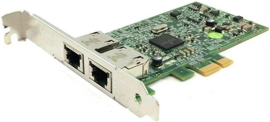 کارت شبکه دو پورت Dell Broadcom 5720 با ارتفاع کم مدل 540-BBGW
