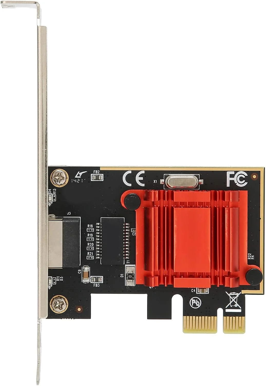 کارت شبکه اترنت PCI Express گیگابیتی 10/100/1000 مگابیت بر ثانیه، آداپتور شبکه PCIE X 1 RJ45 LAN با قابلیت Full Duplex و Half Duplex