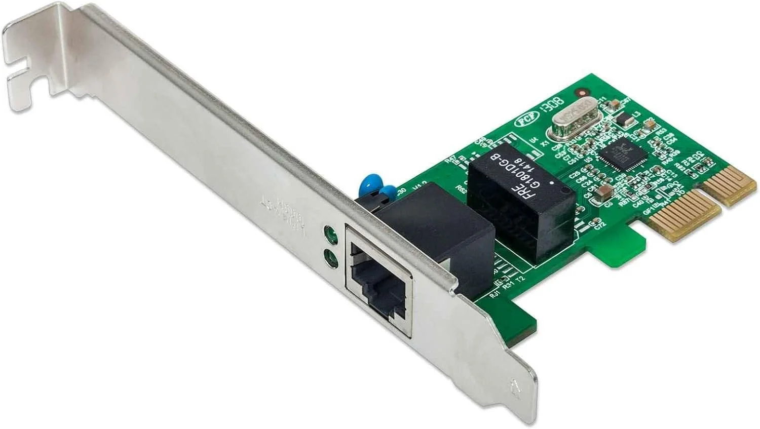 کارت شبکه گیگابیتی PCI Express اینتلینت، کارت اترنت RJ45 PCI Express با سرعت 10/100/1000 مگابیت بر ثانیه