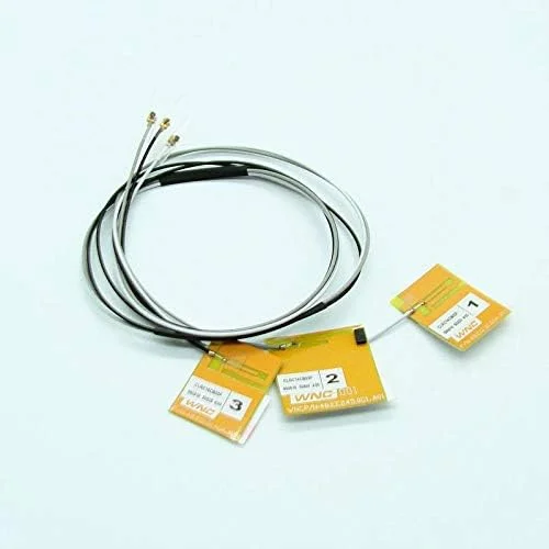3 عدد آنتن داخلی بی سیم لپ تاپ IPX U.FL برای کارت مینی PCI PCI-E pcie Wifi بلوتوث WWAN/EVDO/HSDPA