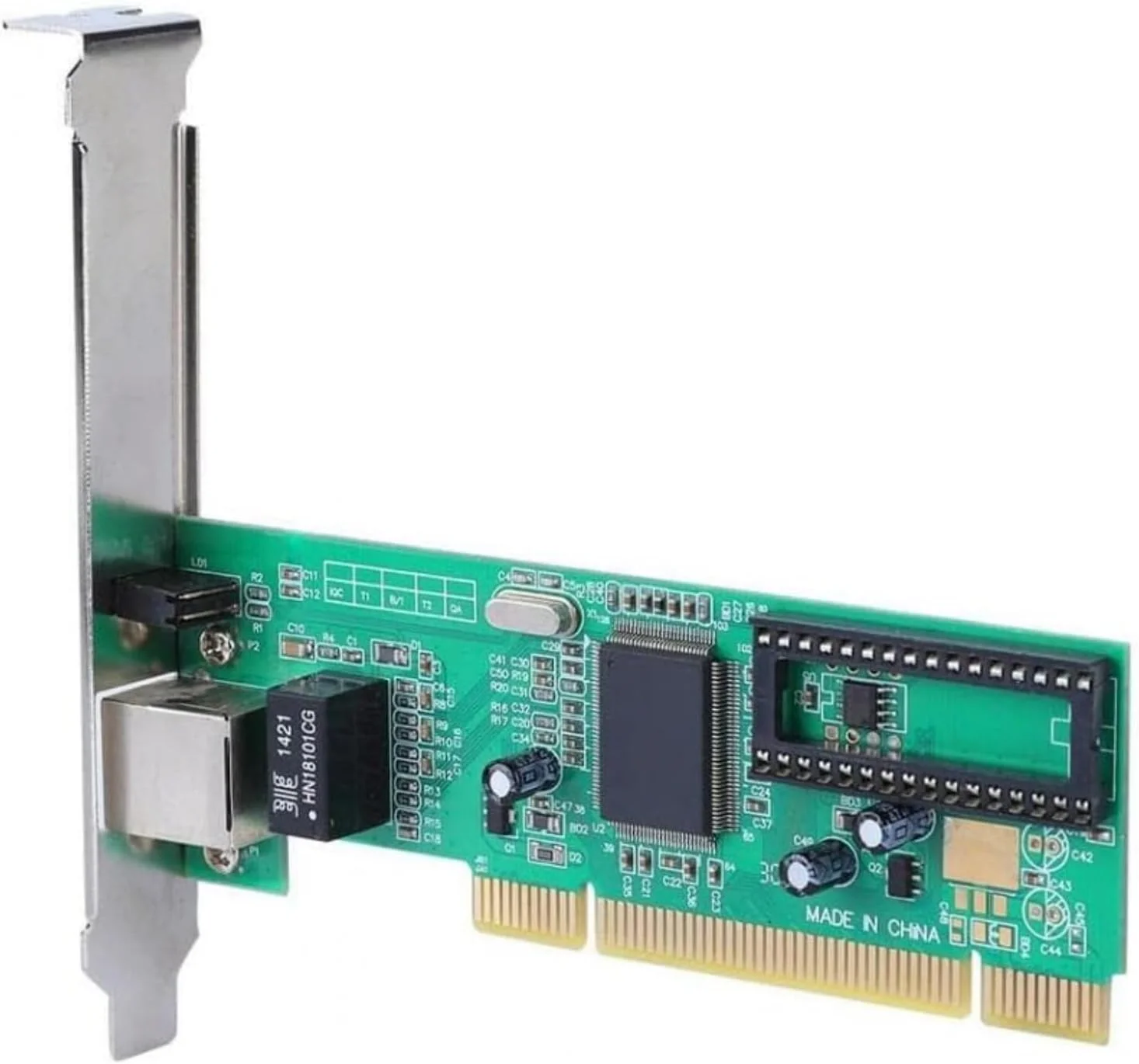 کارت شبکه DIY، کارت کنترلر شبکه PCI با سرعت 10/100/1000 مگابیت بر ثانیه گیگابیتی اترنت LAN با نمای کم