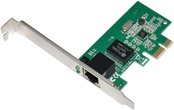 کارت شبکه گیگابیتی تک پورت REALTEK RTL8111E PCIe X1 با یک پورت RJ45s، آداپتورهای LAN سیمی Pci-EXPRESS 1X
