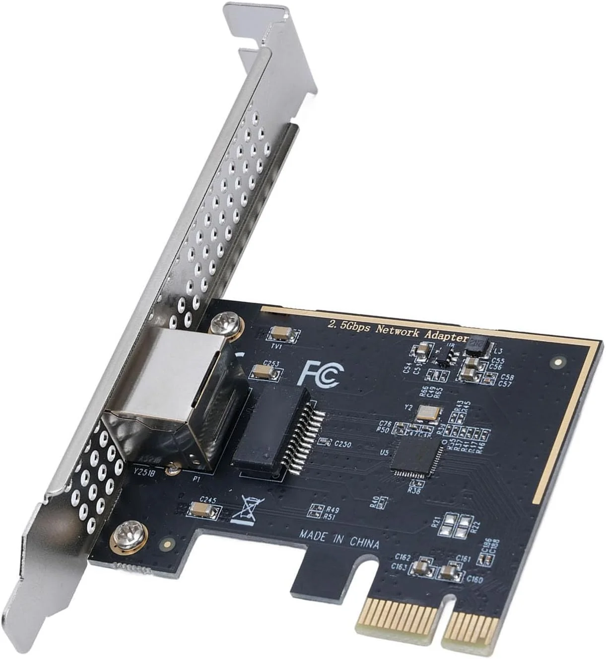 کارت شبکه PCI Express VELATEMOR با سرعت بالا 10/100/1000M/2.5G برای کامپیوترهای رومیزی با قابلیت بوت بدون دیسک