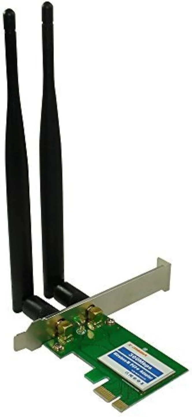 کارت شبکه بی سیم PCI Express مدل X-MEDIA XM-WN3800D با سرعت 300 مگابیت در ثانیه