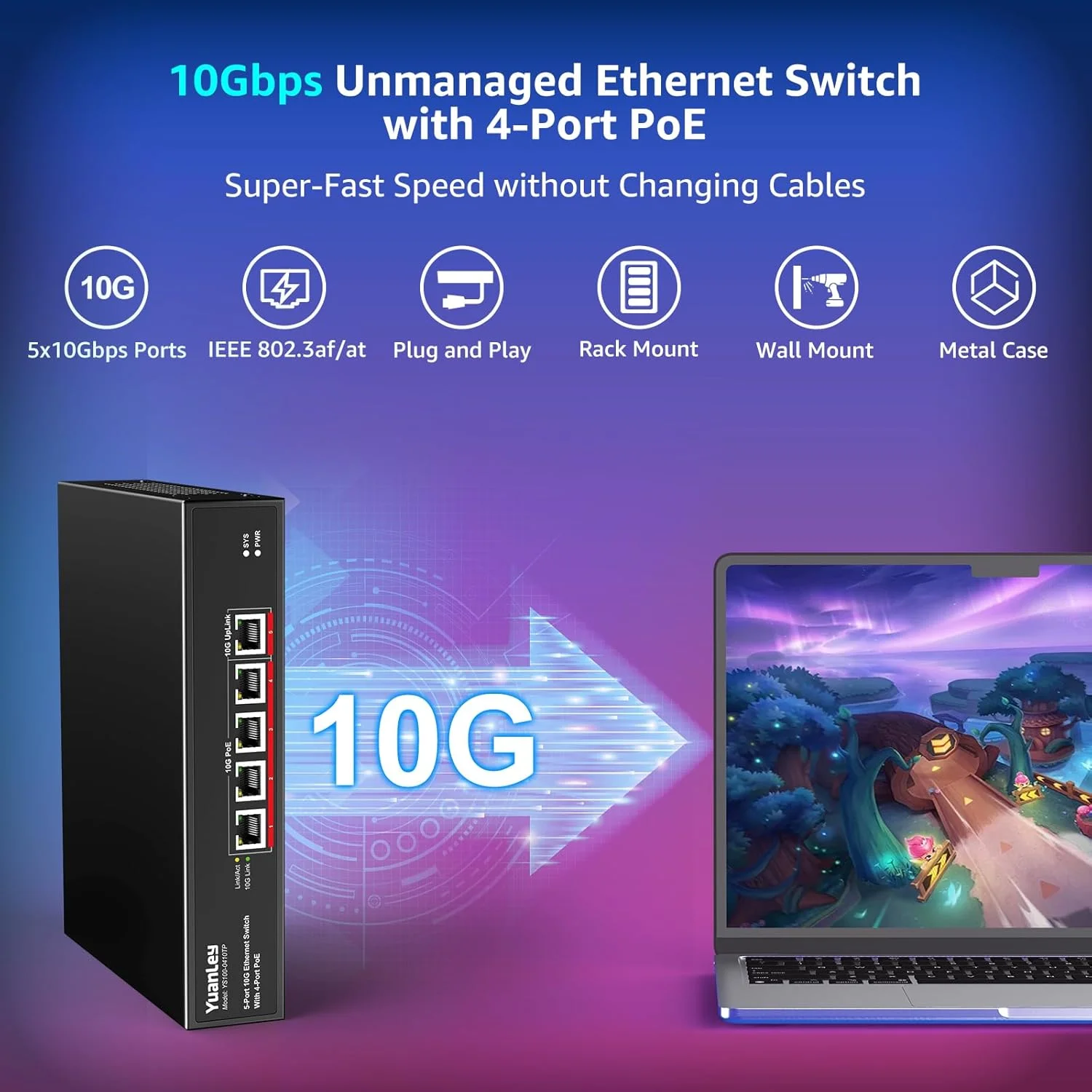 سوئیچ 5 پورت 10G