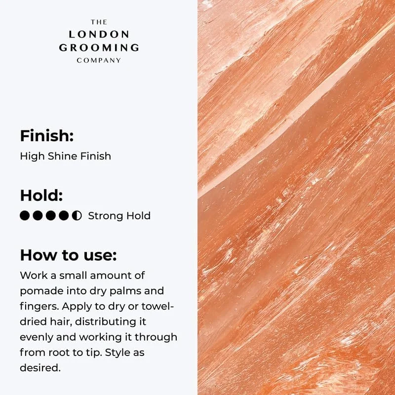 پماد مو مردانه The London Grooming Company - حالت دهنده قوی و درخشش بالا - 100 میلی لیتر، محصول موی مردانه بر پایه آب، شستشوی آسان - رایحه چوب عود پماد مو مردانه The London Grooming Company - حالت دهنده قوی و درخشش بالا - 100 میلی لیتر، محصول موی مردانه بر پایه آب، شستشوی آسان - رایحه چوب عود