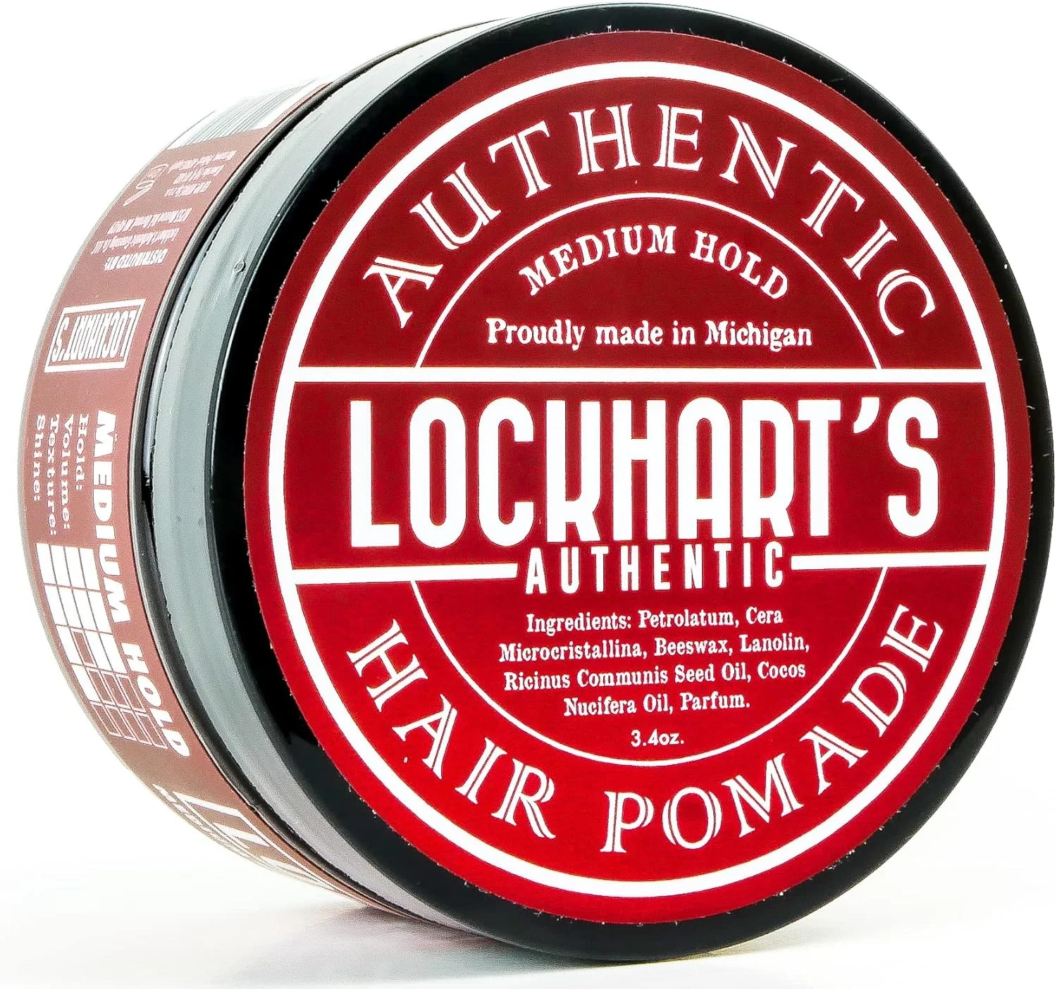 گریس موی روغنی Lockhart's Goon Grease - پماد دست ساز مردانه - حالت دهی متوسط، درخشندگی متوسط - حفظ رطوبت و شانه پذیری آسان - رایحه چوب صندل و وتیور (96 گرم) گریس موی روغنی Lockhart's Goon Grease - پماد دست ساز مردانه - حالت دهی متوسط، درخشندگی متوسط - حفظ رطوبت و شانه پذیری آسان - رایحه چوب صندل و وتیور (96 گرم)