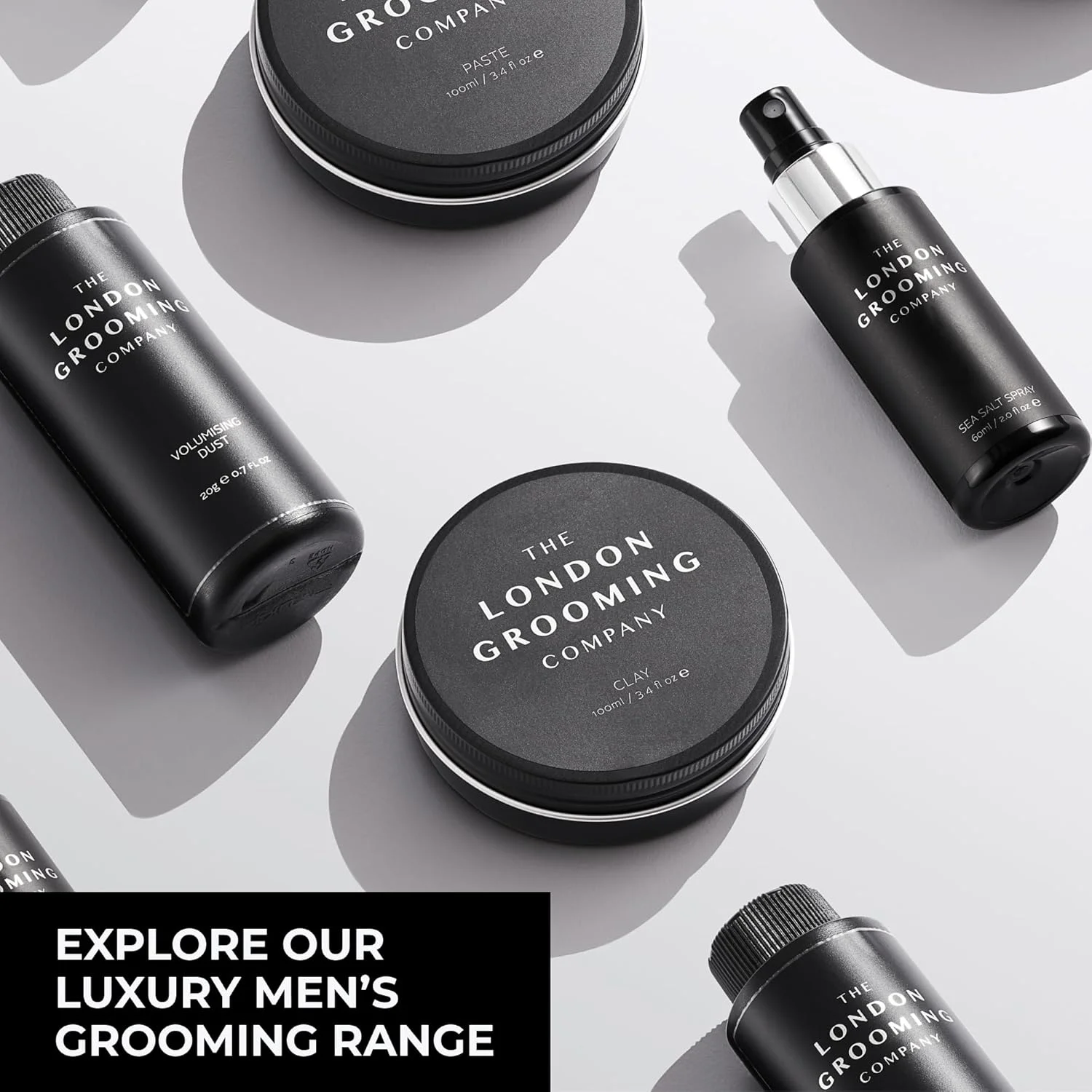 پماد مو مردانه The London Grooming Company - حالت دهنده قوی و درخشش بالا - 100 میلی لیتر، محصول موی مردانه بر پایه آب، شستشوی آسان - رایحه چوب عود پماد مو مردانه The London Grooming Company - حالت دهنده قوی و درخشش بالا - 100 میلی لیتر، محصول موی مردانه بر پایه آب، شستشوی آسان - رایحه چوب عود