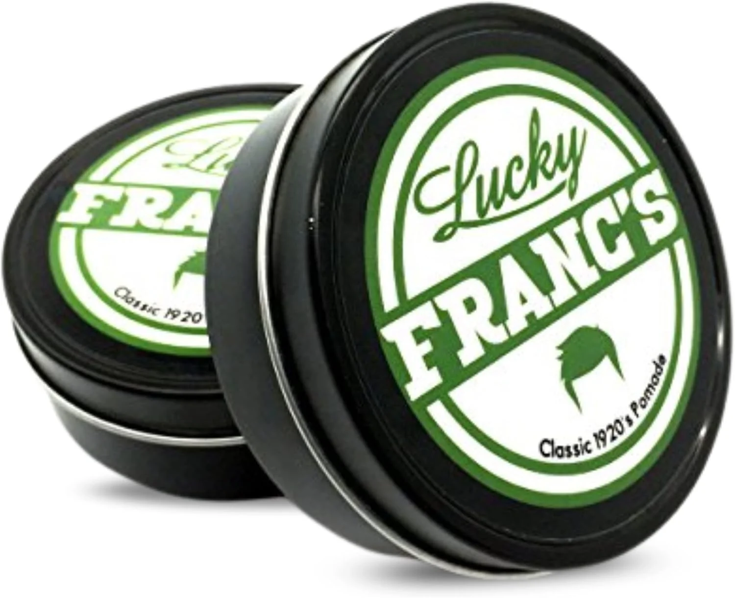 پماد موی کلاسیک روغنی لاکی فرانس - به سبک دهه 1920. ساخت دست در ایالات متحده آمریکا. حالت دهی متوسط - درخشش متوسط.