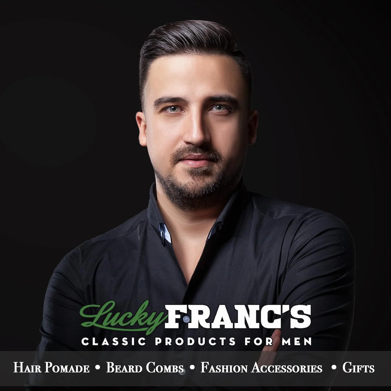 پماد موی کلاسیک روغنی لاکی فرانس - به سبک دهه 1920. ساخت دست در ایالات متحده آمریکا. حالت دهی متوسط - درخشش متوسط.