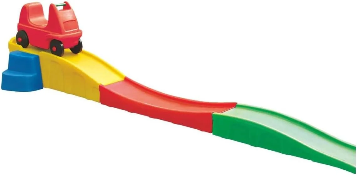 مجموعه پیست ماشینبازی کودکانه RBW TOYS با سرسره، چند رنگ، سایز 311x75x38 سانتیمتر مجموعه پیست ماشینبازی کودکانه RBW TOYS با سرسره، چند رنگ، سایز 311x75x38 سانتیمتر