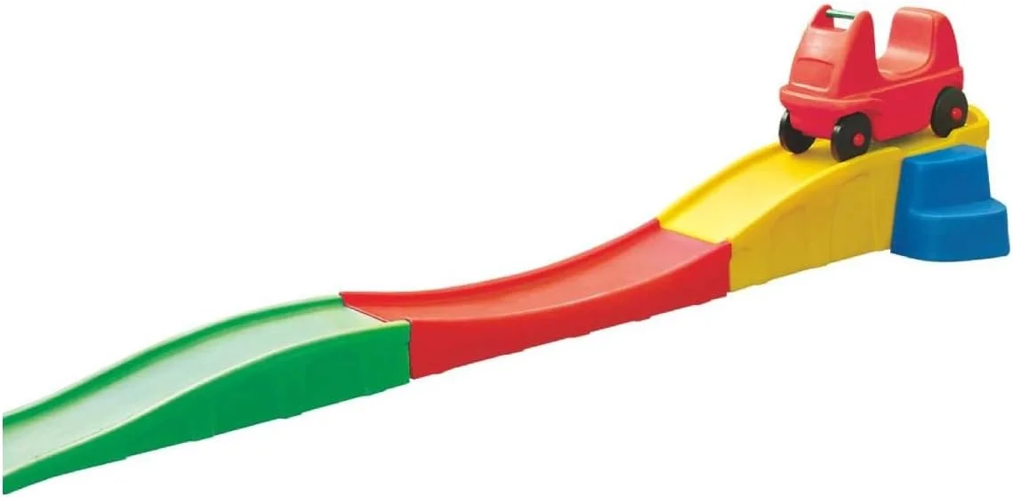 مجموعه پیست ماشینبازی کودکانه RBW TOYS با سرسره، چند رنگ، سایز 311x75x38 سانتیمتر مجموعه پیست ماشینبازی کودکانه RBW TOYS با سرسره، چند رنگ، سایز 311x75x38 سانتیمتر