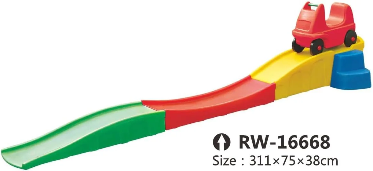 مجموعه پیست ماشینبازی کودکانه RBW TOYS با سرسره، چند رنگ، سایز 311x75x38 سانتیمتر مجموعه پیست ماشینبازی کودکانه RBW TOYS با سرسره، چند رنگ، سایز 311x75x38 سانتیمتر