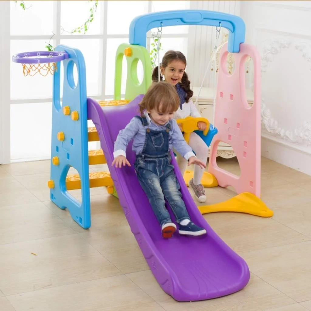 سرسره و تاب کودک آر بی دبلیو تویز مدل 3 در 1 به همراه سبد بسکتبال (RW-16339AA) سرسره و تاب کودک آر بی دبلیو تویز مدل 3 در 1 به همراه سبد بسکتبال (RW-16339AA)