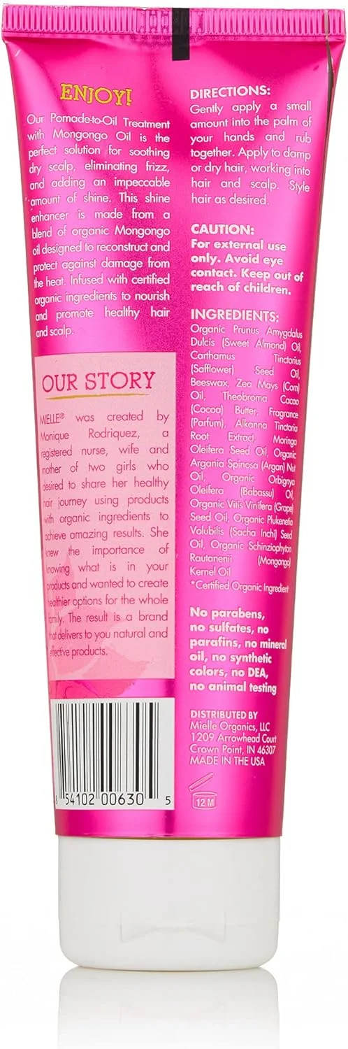پماد روغن مونگونگو ارگانیک مایلی، تبدیل شونده از پماد به روغن، 118 میلی لیتر