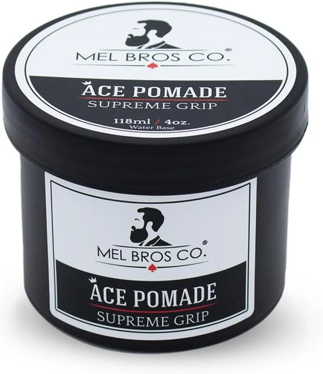 Mel Bros Co. CO - ACE POMADE - POMADA SUPREME GRIP 4oz - فیکساسیون پایه آب Supreme Biotin Keratin