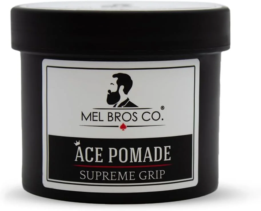 Mel Bros Co. CO - ACE POMADE - POMADA SUPREME GRIP 4oz - فیکساسیون پایه آب Supreme Biotin Keratin Mel Bros Co. CO - ACE POMADE - POMADA SUPREME GRIP 4oz - فیکساسیون پایه آب Supreme Biotin Keratin