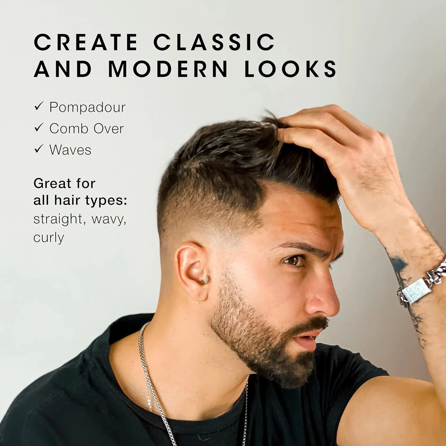 پماد موی پاکینوس - حالت دهی انعطاف پذیر، کنترل وز مو - پماد براق کننده برای انواع مو - 113 گرم