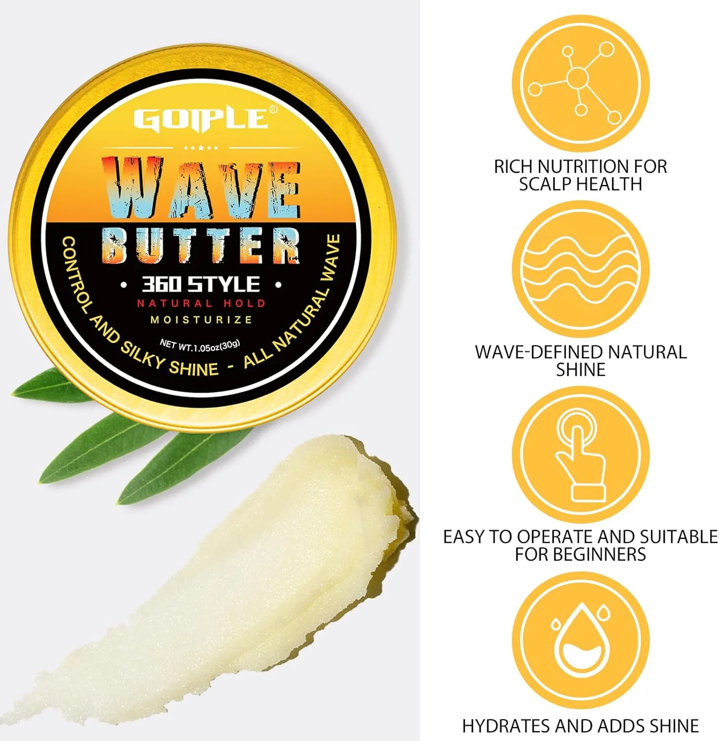 پماد حالت دهنده مو برای مردان، با قدرت نگهداری بالا و شستشوی آسان، کرم موی تمرینی حالت دار 360 درجه، چربی مو برای مردان، ترویج کننده حالت های لایه ای، رطوبت، درخشش ابریشمی، پماد حالت دهنده مو به همراه برس موی حالت دار و کلاه مخصوص (آبی)