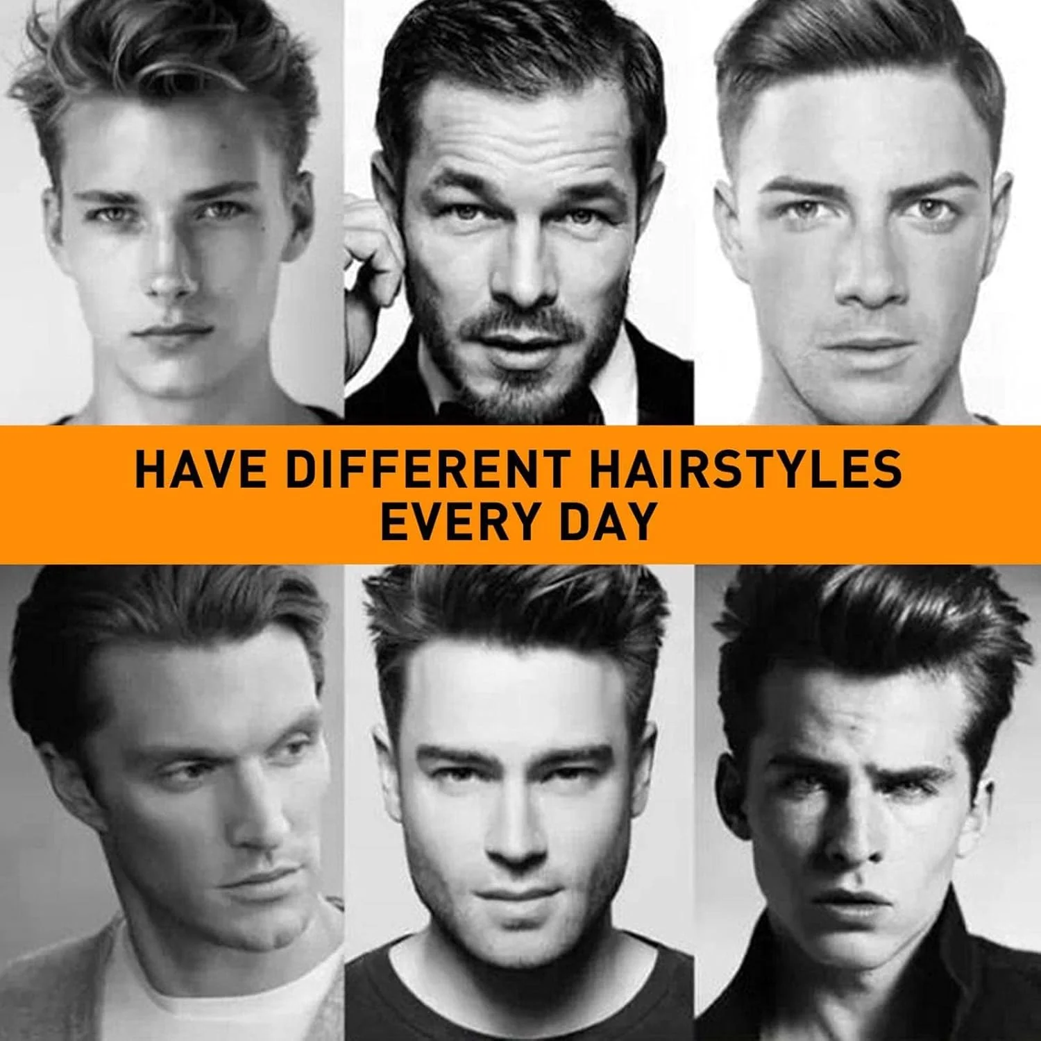 پماد مو مردانه | واکس حالت دهنده مو با استفاده و شستشوی آسان با عملکرد قوی حالت دهی مو | پماد مو مردانه مناسب برای موهای وز و پرز دار 90 گرم