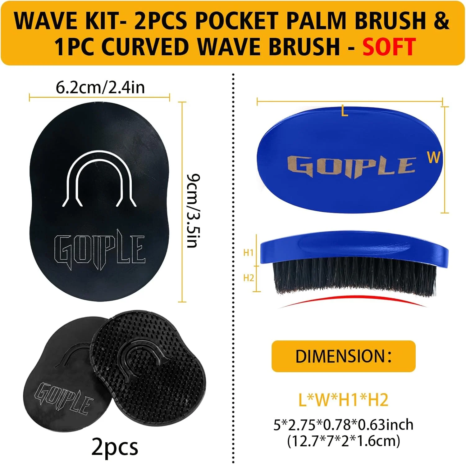 پماد حالت دهنده مو برای مردان، با قدرت نگهداری بالا و شستشوی آسان، کرم موی تمرینی حالت دار 360 درجه، چربی مو برای مردان، ترویج کننده حالت های لایه ای، رطوبت، درخشش ابریشمی، پماد حالت دهنده مو به همراه برس موی حالت دار و کلاه مخصوص (آبی)