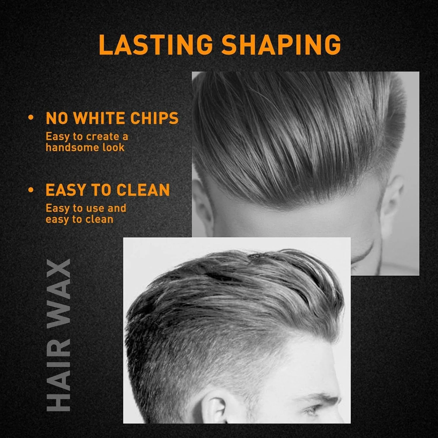 پماد مو مردانه | واکس حالت دهنده مو با استفاده و شستشوی آسان با عملکرد قوی حالت دهی مو | پماد مو مردانه مناسب برای موهای وز و پرز دار 90 گرم