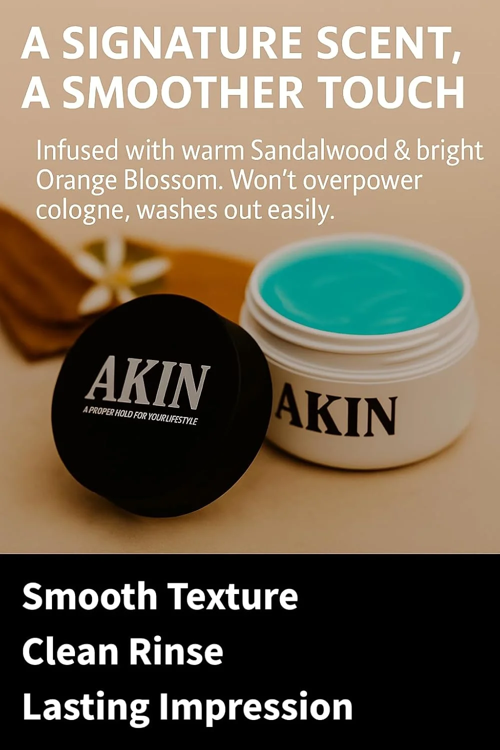 پماد مو برای آقایان و بانوان | حالت دهنده قوی با درخشش متوسط | پماد حالت دهنده مو بر پایه آب | شستشوی آسان، بدون چربی | حجم 100 میل مناسب مسافرت