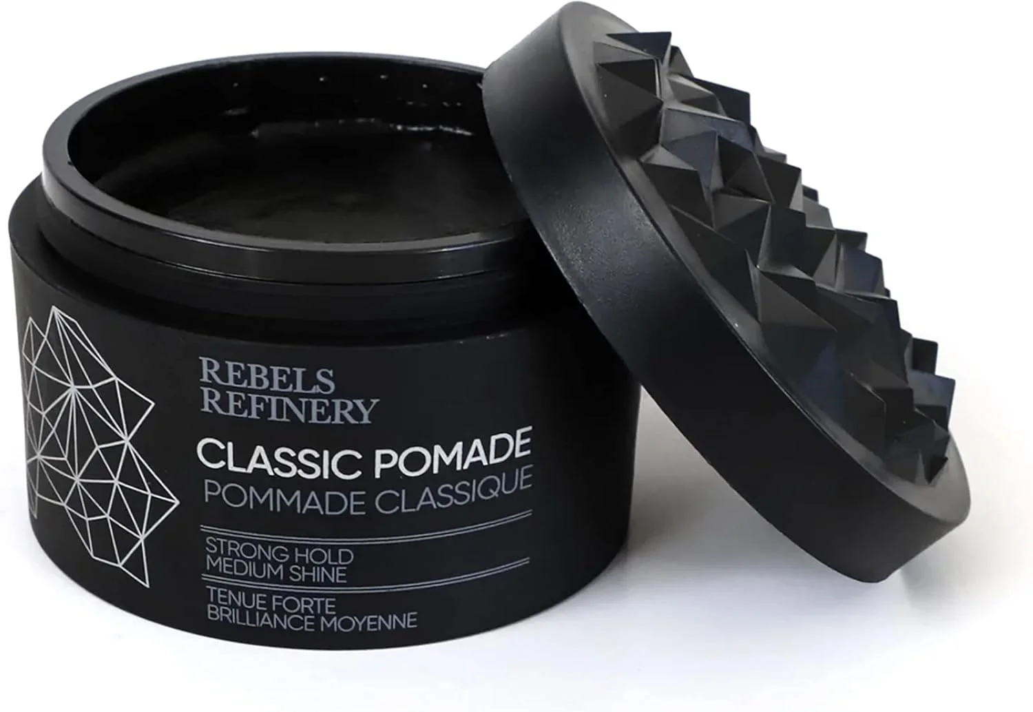 پماد موی کلاسیک مردانه REBELS REFINERY – با قدرت نگهداری بالا و درخشش متوسط – 100 گرم