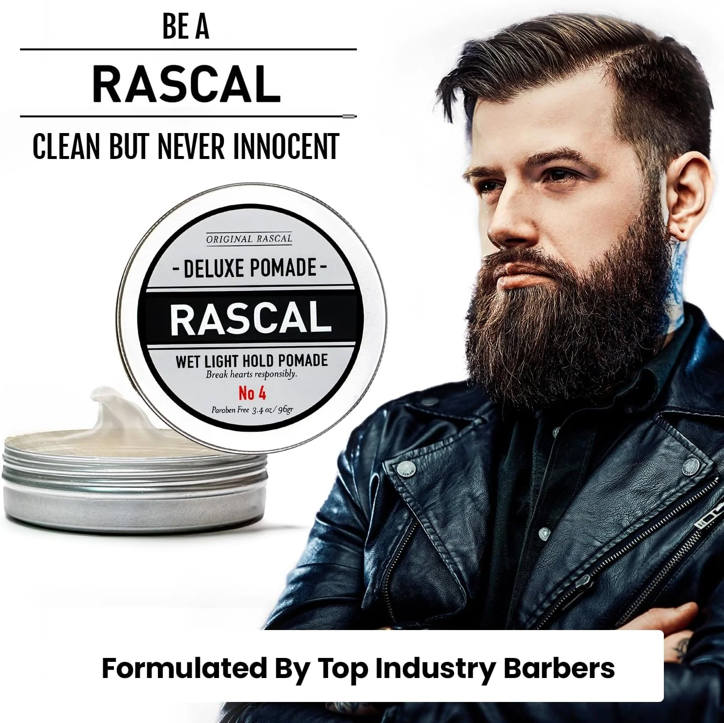 پماد حالت دهنده موی مردانه راسکال 4 پماد حالت دهنده موی مردانه راسکال 4