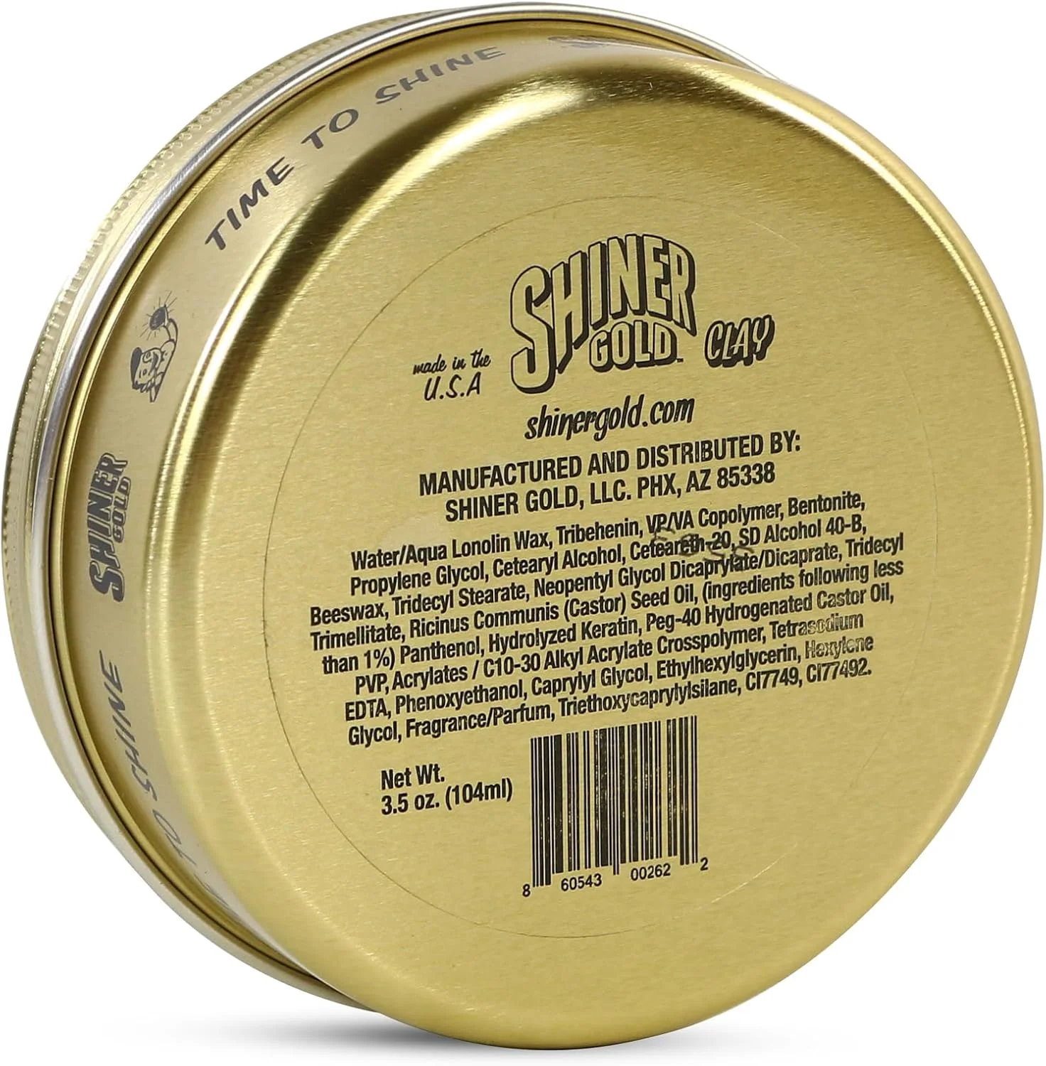 خمیر موی مات Shiner Gold، بسته 3 عددی