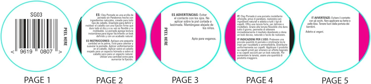 خمیر موی حالت دهنده Slick Gorilla برای آقایان، حالت دهنده موی مردانه برای نگهداری قوی، ساختار مستحکم، درخشش کم، پرداخت مات طبیعی، محصولات حالت دهنده خمیری، 70 گرم
