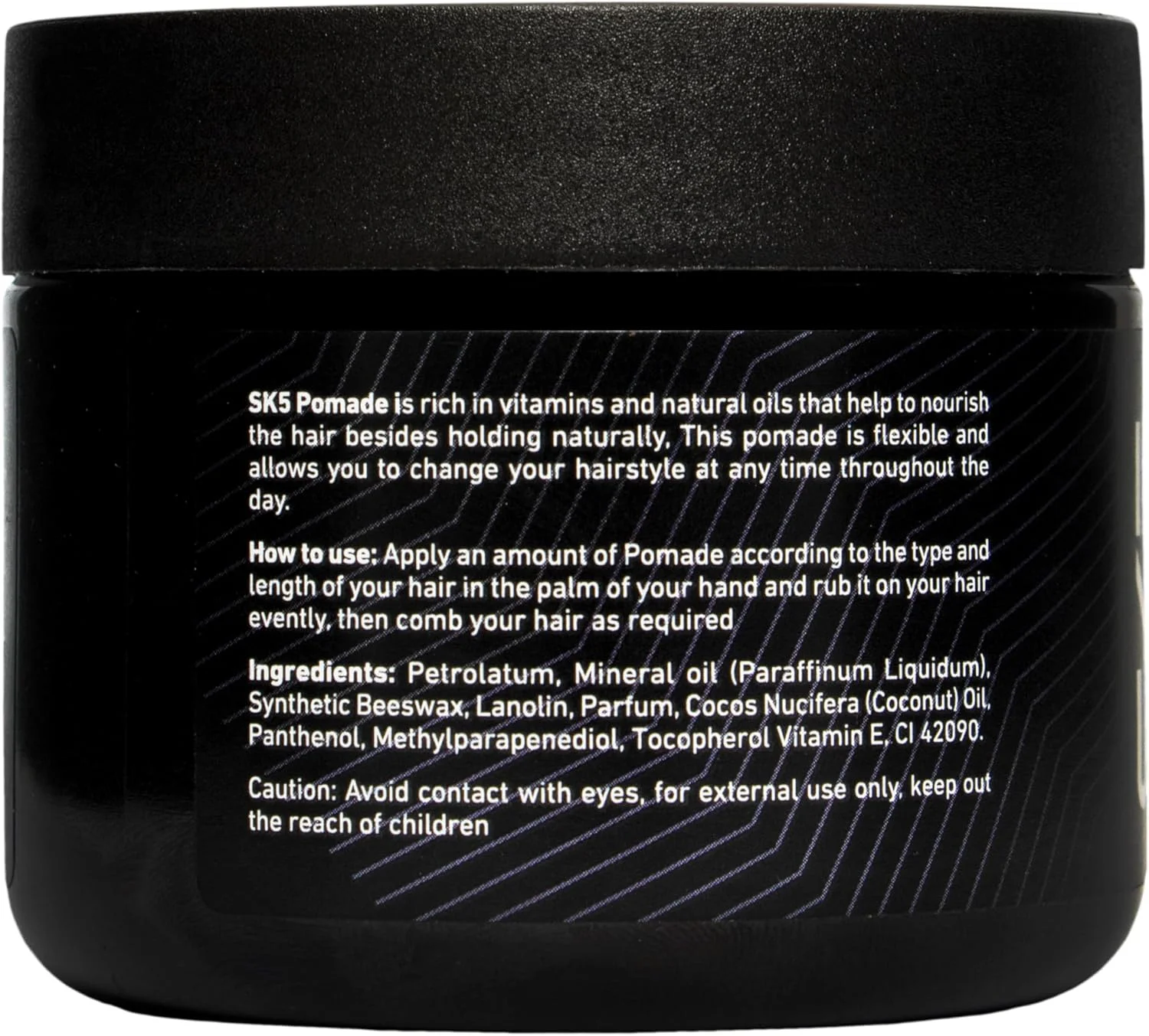 پماد حالت دهنده مو SK5 با نگهداری طبیعی - مراقبت از مو غنی شده با ویتامین، 150 میلی لیتر