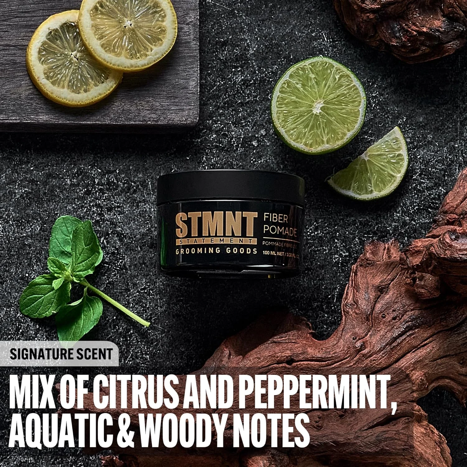 پماد فیبری حالت دهنده مو STMNT، 100 میلی لیتر، بافت نیمه مات، کنترل قوی، شستشوی آسان