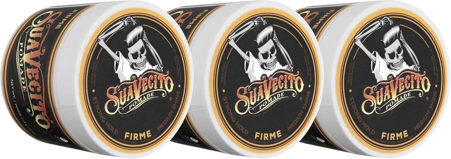 پماد موی حالت دهنده قوی Suavecito، 113 گرم (بسته 3 عددی)