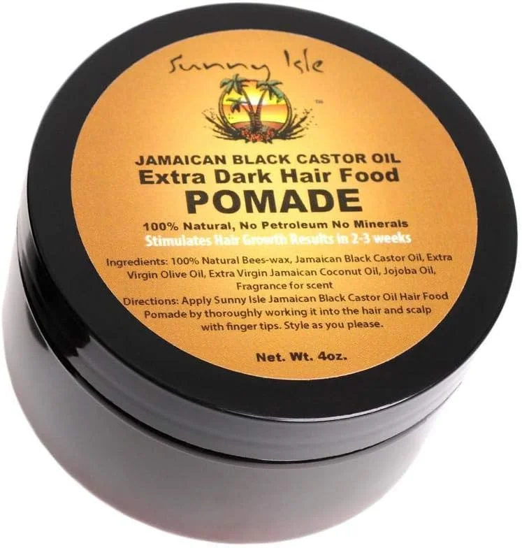 پماد تقویت کننده مو روغن کرچک سیاه جامائیکایی سانی آیل فوق تیره ۴ اونس