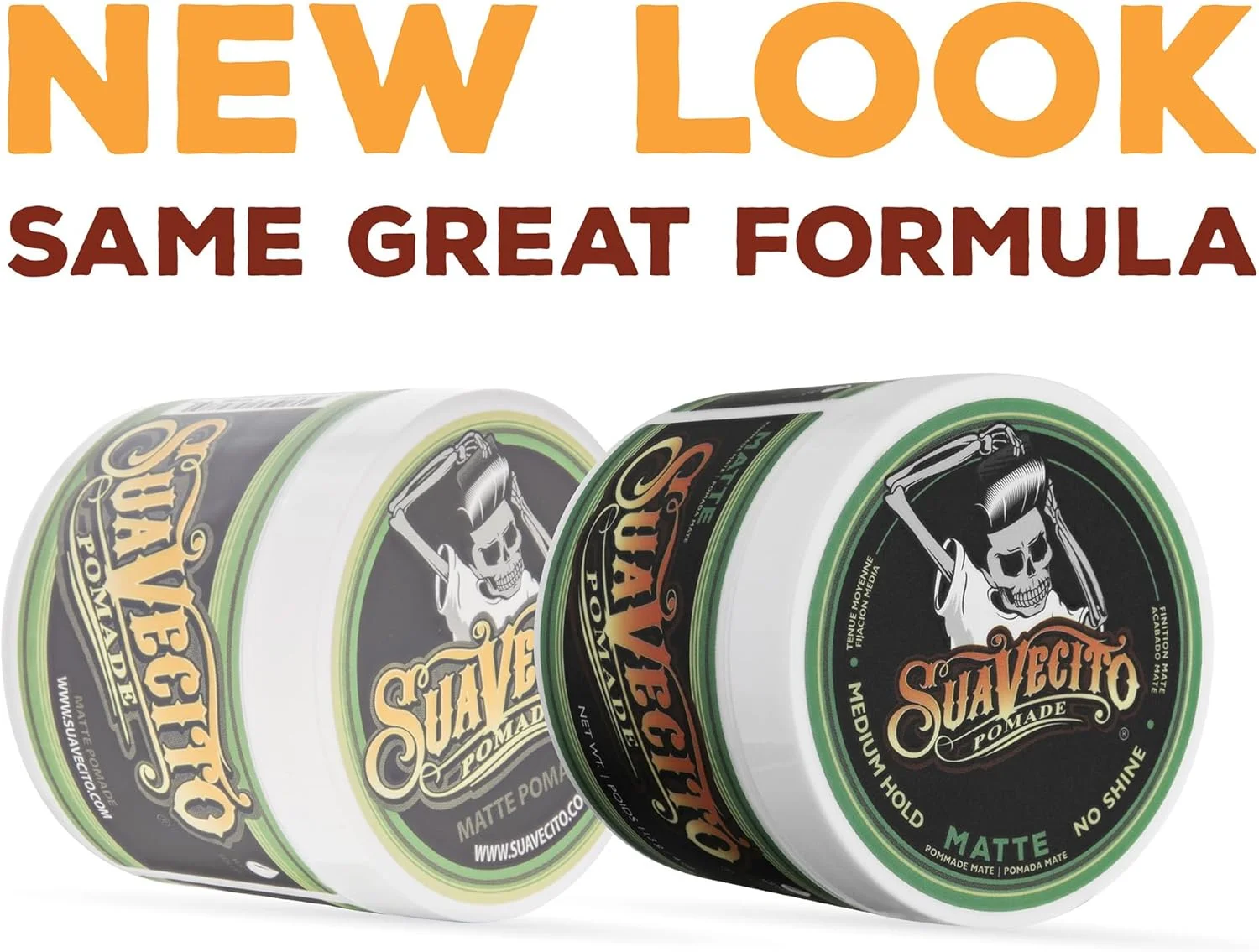 Suavecito پماد مات (بدون درخشش) 113 گرم، بسته 2 عددی - پماد مو با نگهدارندگی متوسط برای مردان - خمیر موی مات با درخشش کم برای مدل موهای با بافت طبیعی Suavecito پماد مات (بدون درخشش) 113 گرم، بسته 2 عددی - پماد مو با نگهدارندگی متوسط برای مردان - خمیر موی مات با درخشش کم برای مدل موهای با بافت طبیعی