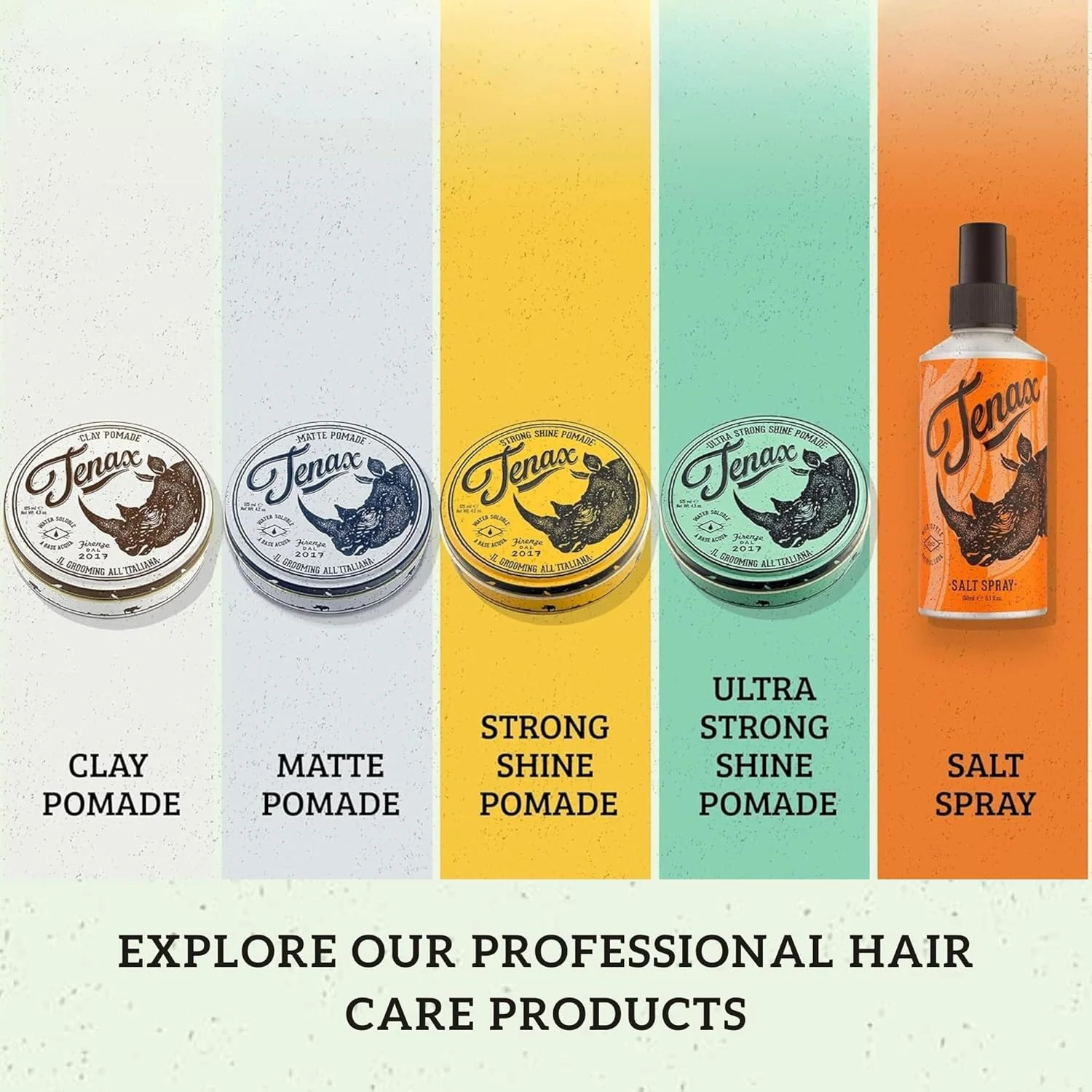 پماد خاک رسی Tenax برای آقایان، حجم و بافت به موهای مرطوب یا خشک می بخشد پماد خاک رسی Tenax برای آقایان، حجم و بافت به موهای مرطوب یا خشک می بخشد