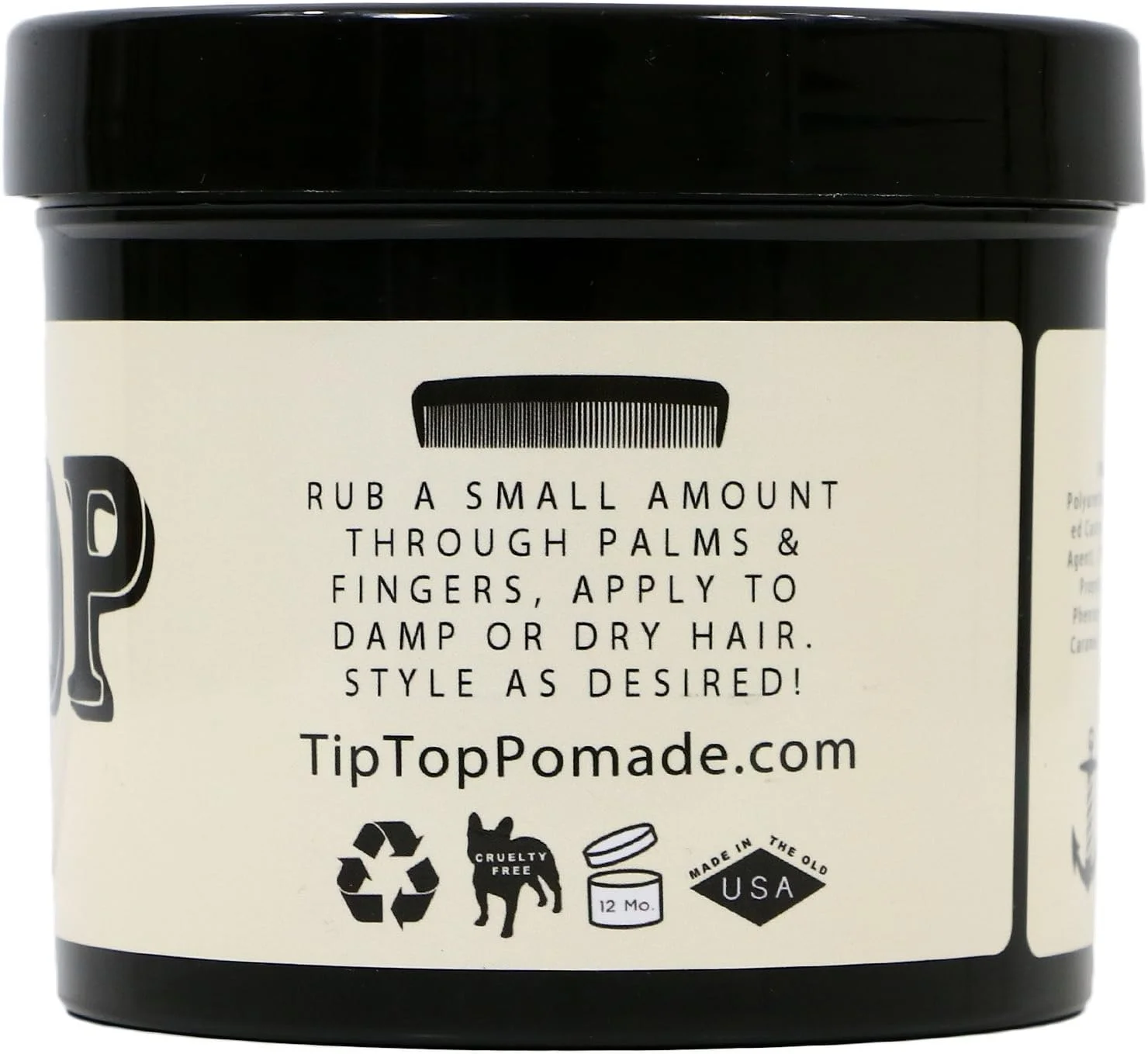 تیپ تاپ (950 میلی لیتر) - پماد موی تیپ تاپ اورجینال بر پایه آب 950 میلی لیتر تیپ تاپ (950 میلی لیتر) - پماد موی تیپ تاپ اورجینال بر پایه آب 950 میلی لیتر