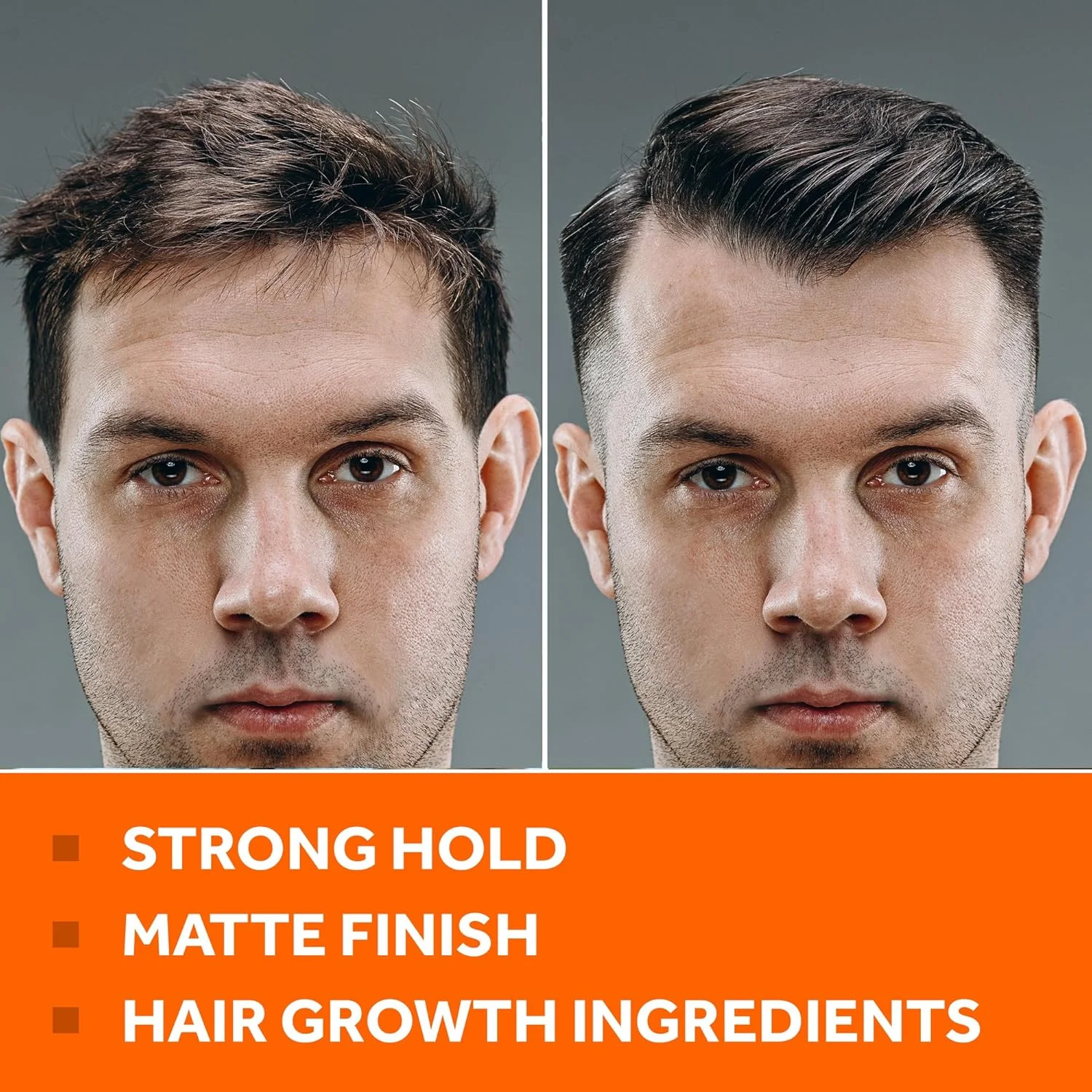 پماد حالت دهنده و ضخیم کننده مو برای آقایان - بسته تک عددی با قدرت نگهدارندگی قوی - پایه آب، پوشش مات - خمیر آرایشگاهی مردانه با مواد طبیعی برای رشد و تقویت مو - حالت دهنده مو با مزایا