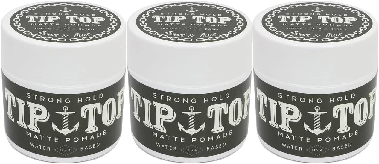 تیپ تاپ پماد مات با پایه آب و قدرت نگهداری قوی 120 گرمی (بسته 3 عددی)