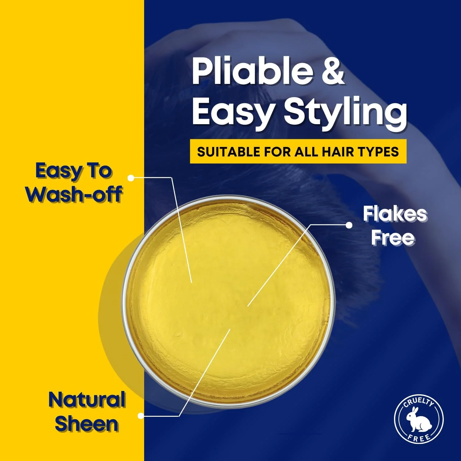 سری حالت دهنده مو Ubersuave (100 میلی لیتر) - پماد مو برای آقایان - پوشش مات، نگهداری حداکثری، بدون ایجاد شوره، مناسب برای انواع مو، بر پایه آب، رایحه ادکلن گلی (پماد با نگهداری قوی) سری حالت دهنده مو Ubersuave (100 میلی لیتر) - پماد مو برای آقایان - پوشش مات، نگهداری حداکثری، بدون ایجاد شوره، مناسب برای انواع مو، بر پایه آب، رایحه ادکلن گلی (پماد با نگهداری قوی)