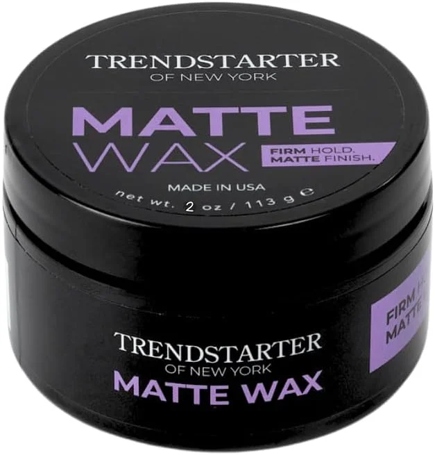 ترنداستارتر - پماد حالت دهنده مو مردانه با قدرت نگهداری بالا، سایز مسافرتی (60 میلی لیتر) - بافت مات، بر پایه آب، بدون ایجاد شوره، مناسب برای انواع مو