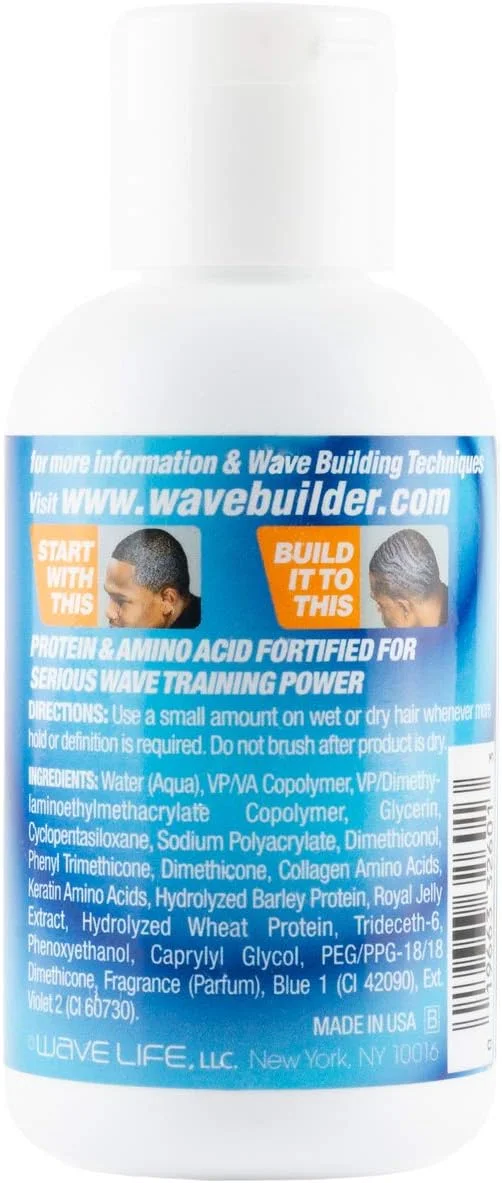 پماد مایع بدون واکس ویو بیلدر | حالت دهنده فوق العاده قوی مو، 118 میلی لیتر پماد مایع بدون واکس ویو بیلدر | حالت دهنده فوق العاده قوی مو، 118 میلی لیتر